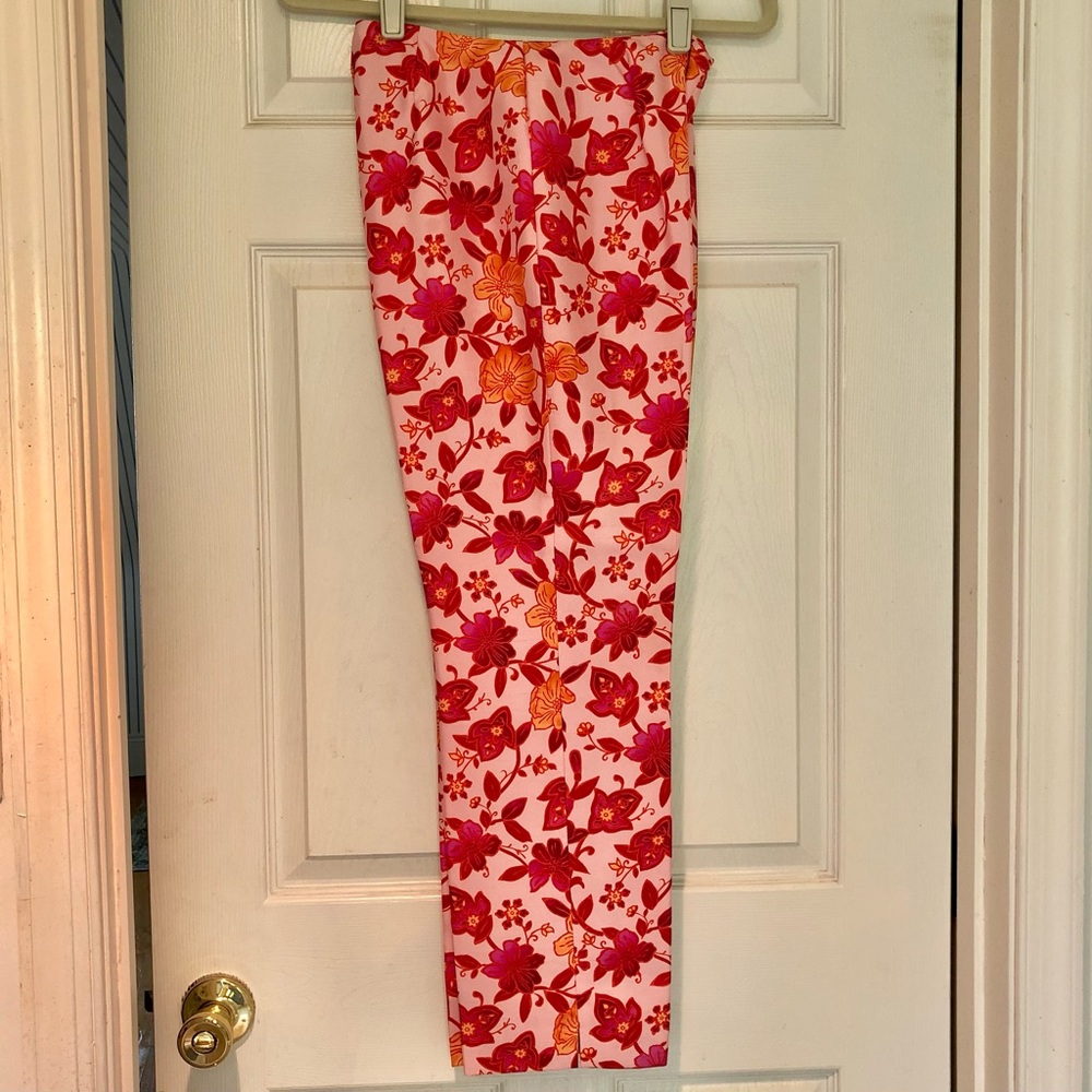 Ann Taylor Silk Ankle Length Pants